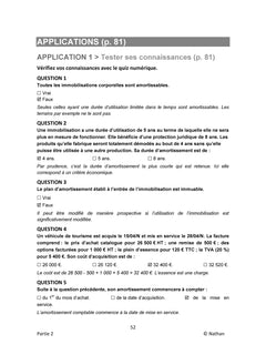 Comptabilité approfondie - DCG - Épreuve 10 - Corrigés applications 2026-2027
