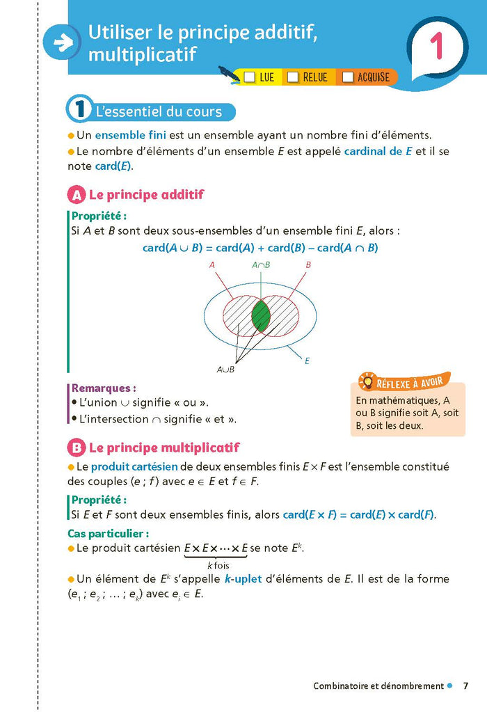 Mes fiches pour le BAC Mathématiques Terminale