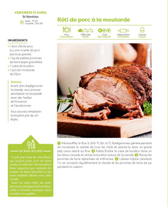 Qu'est-ce qu'on mange ce soir ? - L'almanach Marmiton 2025