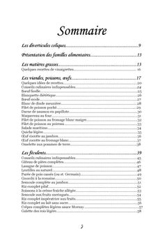 Recettes et menus pour les diverticules coliques