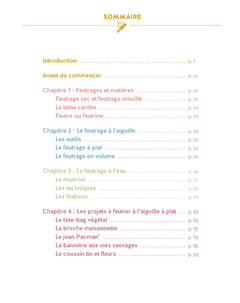 Feutrer la laine cardée