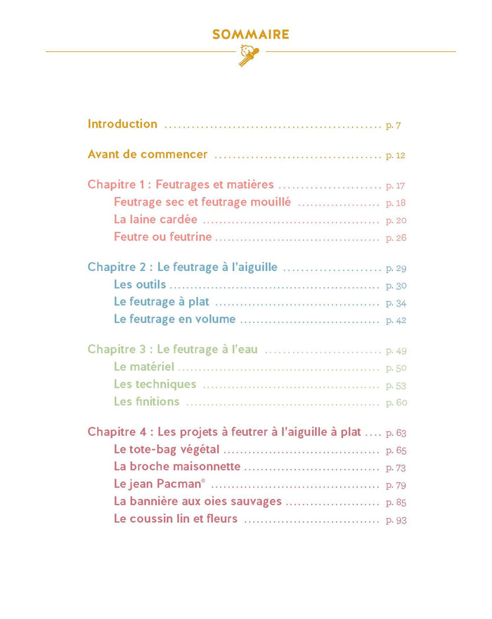 Feutrer la laine cardée