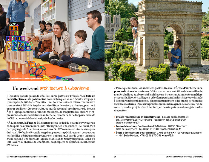 Les week-ends surprises des petits parisiens - 52 passions à vivre en famille