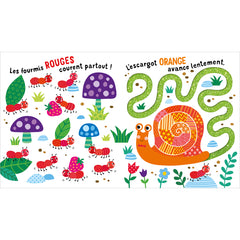 Mon livre sensoriel à écouter - Jardin