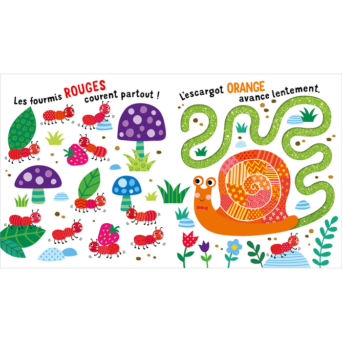 Mon livre sensoriel à écouter - Jardin