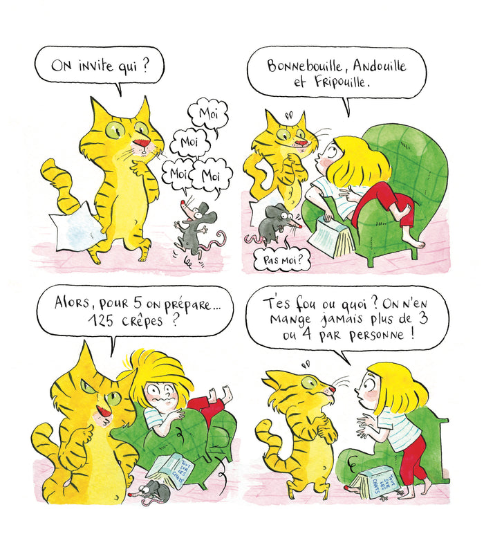Tambouille et Gribouille : le goûter crêpes