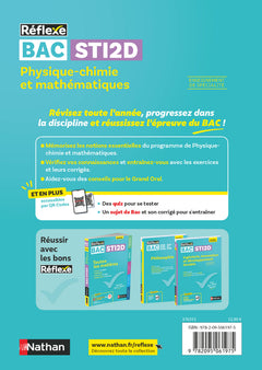 Physique-chimie et Mathématiques - Enseignement de spécialité 1re/Tale STI2D - N° 26