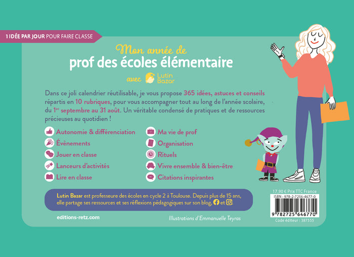 Mon année de prof d'élémentaire avec Lutin Bazar
