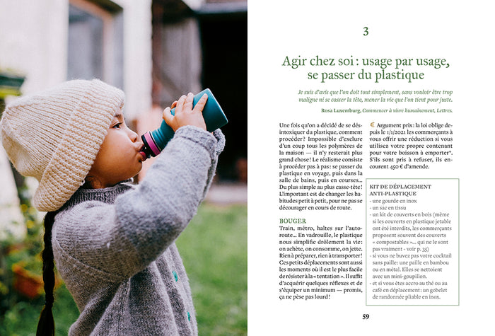 Réduire son empreinte plastique