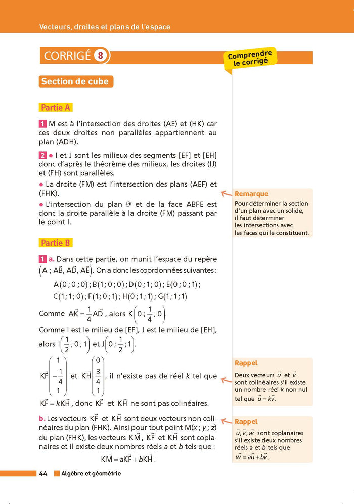 Annales BAC 2023 Maths Terminale - Corrigé