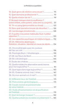 Le Pendule au quotidien