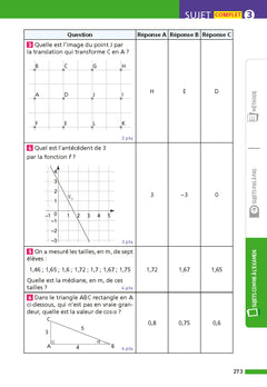 Annales Brevet 2026 Maths - Corrigé