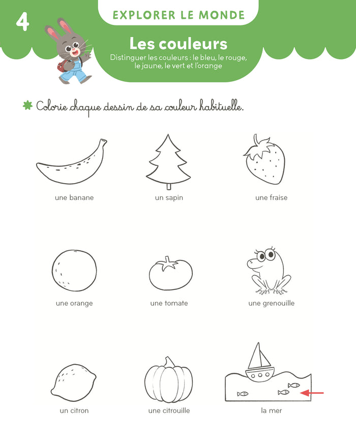 Mon cahier maternelle Petite section 3-4 ans