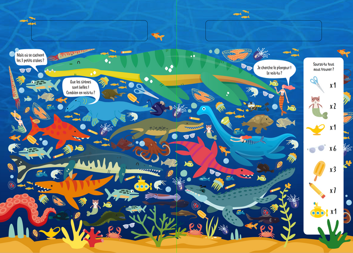 Cherche et trouve Les dinos