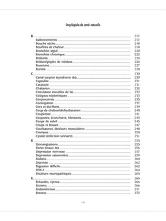 L'encyclopédie de santé naturelle