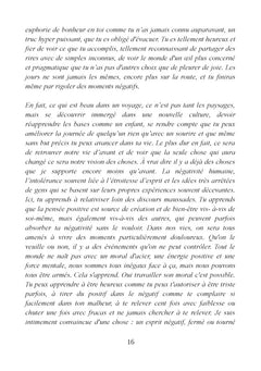 Partir pour devenir quelqu'un
