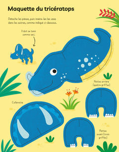 Les dinosaures - Mon grand livre d'activités