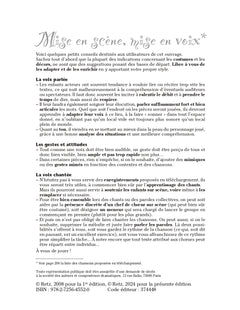 Chansons et comptines revisitées au théâtre 5-8 ans