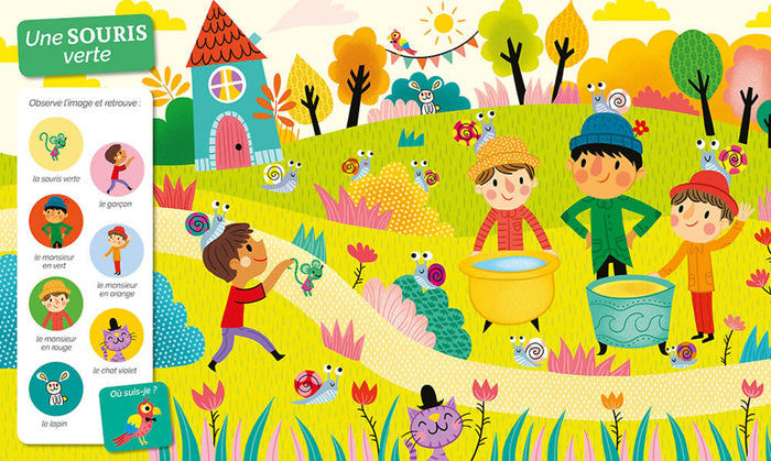 Cherche et trouve des tout petits - Comptines