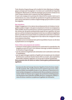 Favoriser l'égalité à l'école - Du labo à la classe