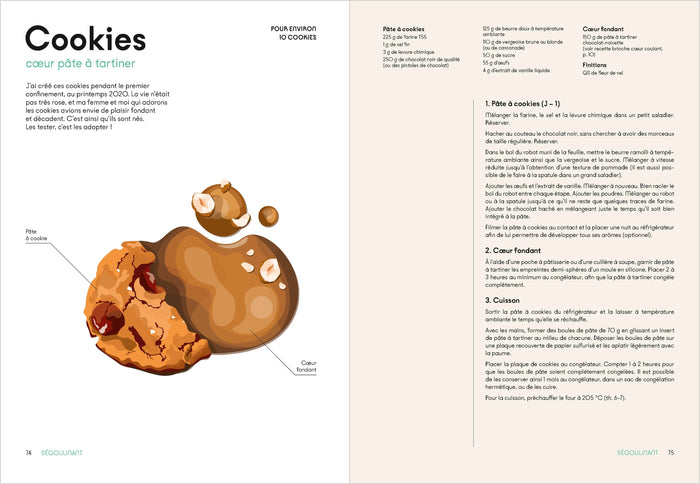 Archi fondant - Coulant, fondant, dégoulinant 50 recettes qui ont du coeur