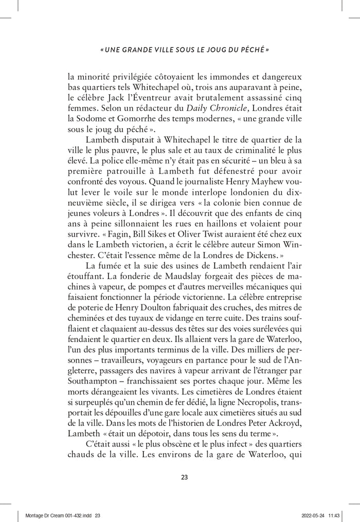 L'affaire du Dr Cream