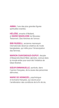 Douze femmes inspirantes qui éclairent notre chemin