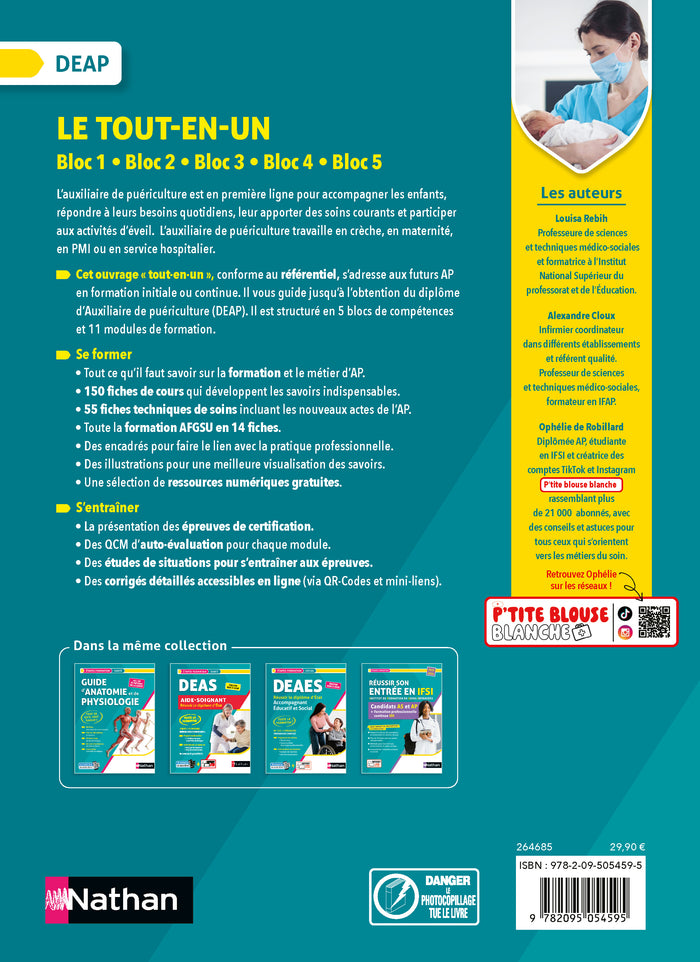 Réussir le diplôme d'État Auxiliaire de puériculture