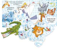 Il y a un hippopotame dans mes toilettes ! - Mon drôle de pop-up