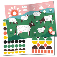 500 premières gommettes formes - La Ferme