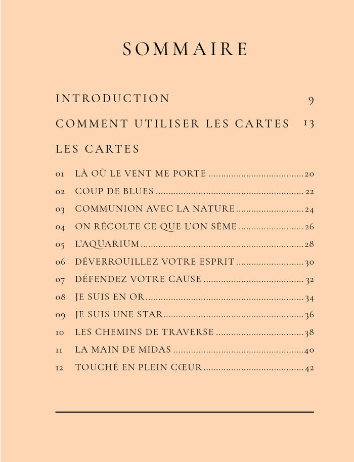 Coffret L'Oracle des connexions spirituelles - Apprenez à vous recentrer