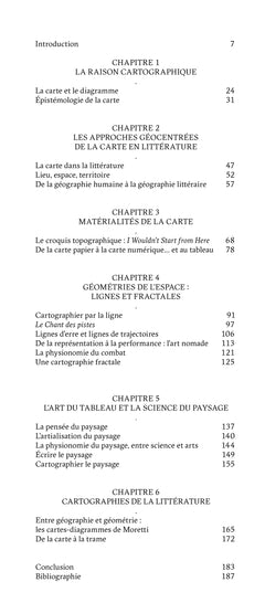 Cartographie et littérature