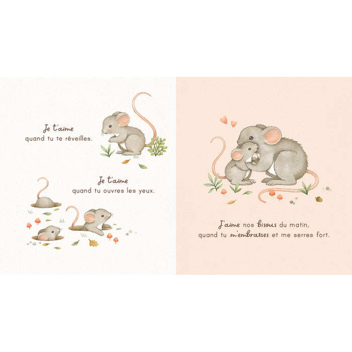 Je t'aime bébé - Bisous du matin