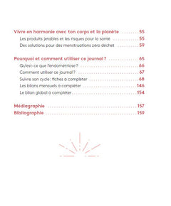 Journal intime menstruel