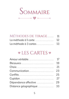 Power of Love - Cartes oracle