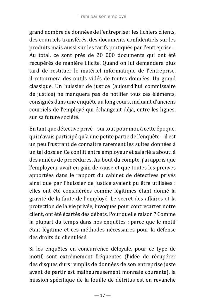 Dans la peau d'une détective privée