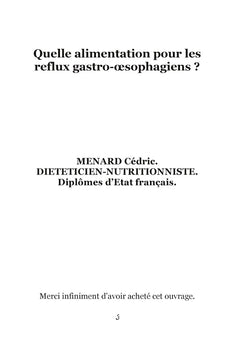 Quelle alimentation pour les reflux gastro-oesophagiens ?