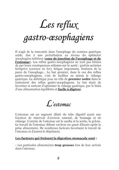 Quelle alimentation pour les reflux gastro-oesophagiens ?