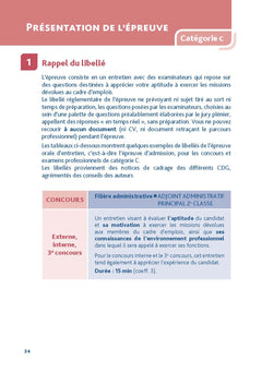 150 questions pour s'entrainer à l'oral 2024-2025 - Concours Catégorie B et C