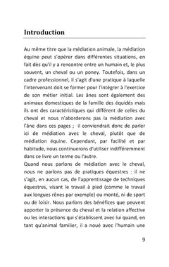 Pratique de la médiation équine