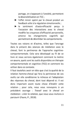 Pratique de la médiation équine