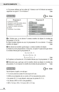 Annales Brevet Maths 2026