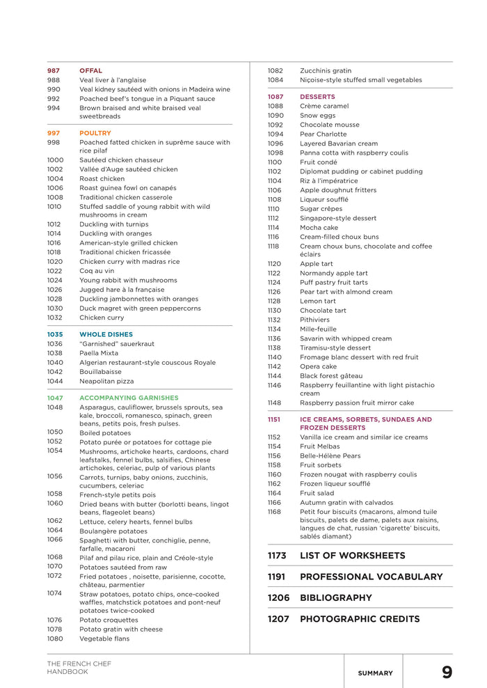 The French Chef Handbook