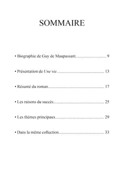 Fiche de lecture Une vie de Maupassant (Analyse littéraire de référence et résumé complet)