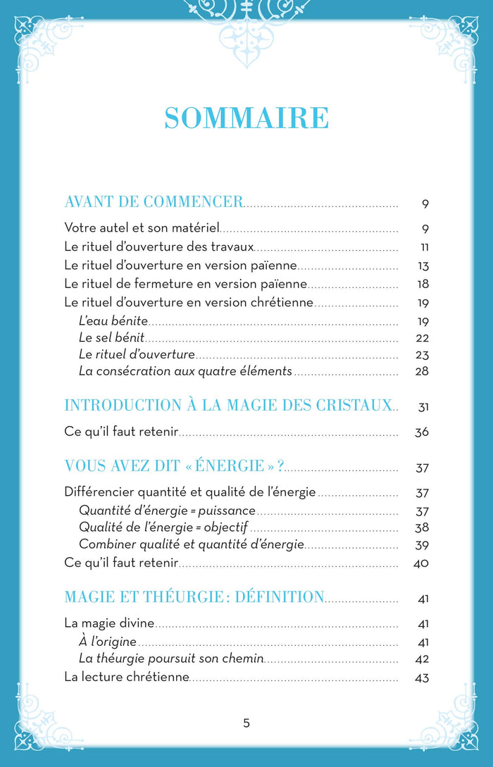 La magie des cristaux