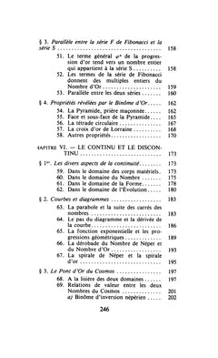 Le nombre d'or - Clé du monde vivant