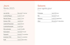 Semainier 2025 - Passion Japon