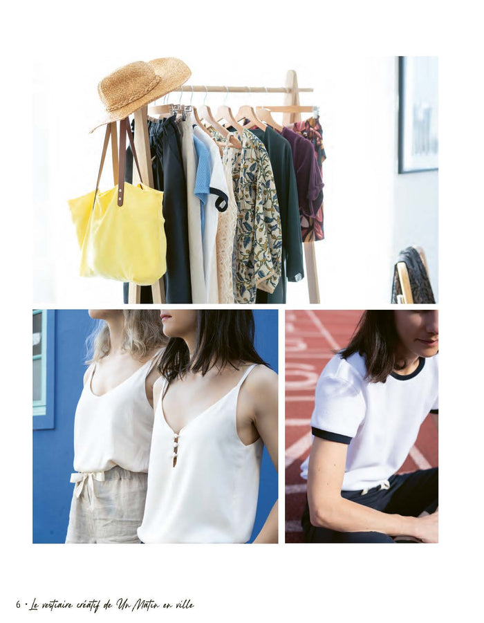 Le vestiaire créatif de Un matin en ville - Coudre les essentiels de l'été