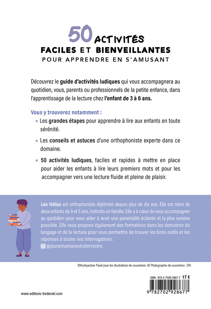 50 activités ludiques autour de la lecture - J'accompagne mon enfant dans son apprentissage
