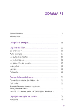 Comment couper les lignes de votre karma